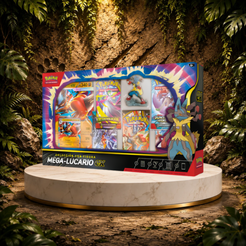 Figure Box Megalucario Megaevolución - Español