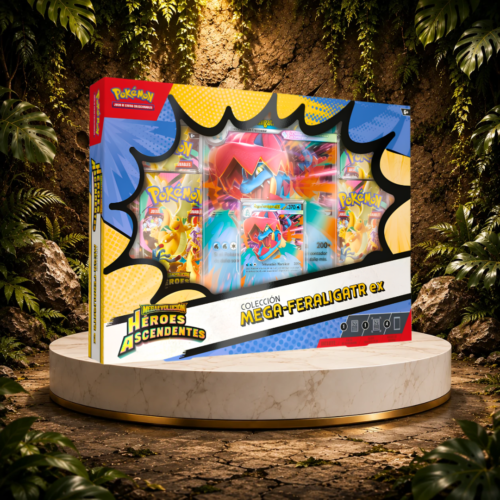 Mega Feraligart Premium Ex Box | Héroes Ascendentes - Español