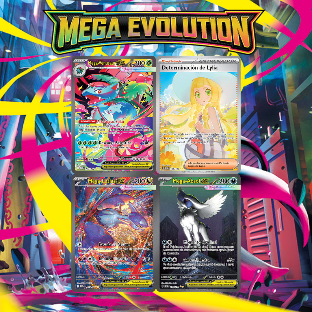 Figure Box MegaLucario Ex + MegaKangaskhan Ex - Español - Imagen 3
