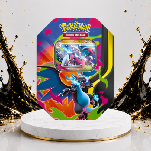 Lata Mega Charizard X - Español