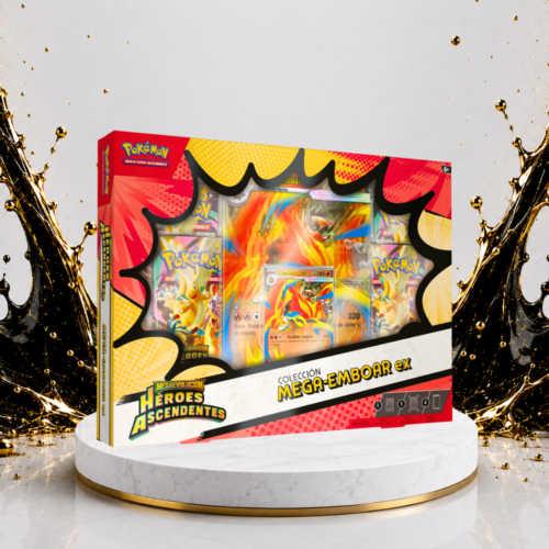 Mega Emboar Premium Ex Box | Héroes Ascendentes - Español