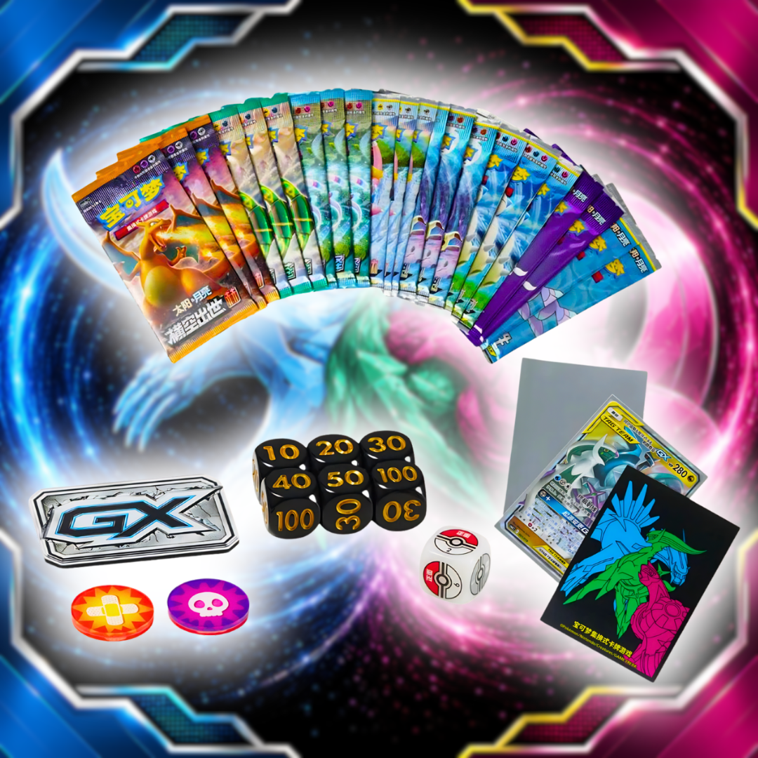 Sol y Luna GX Arceus Palkia Dialga - Chino - Imagen 2