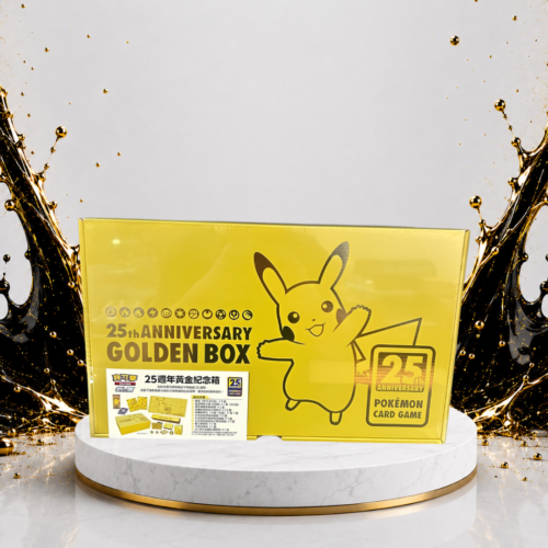 25th Box Gold Pikachu | Anniversary Golden Box