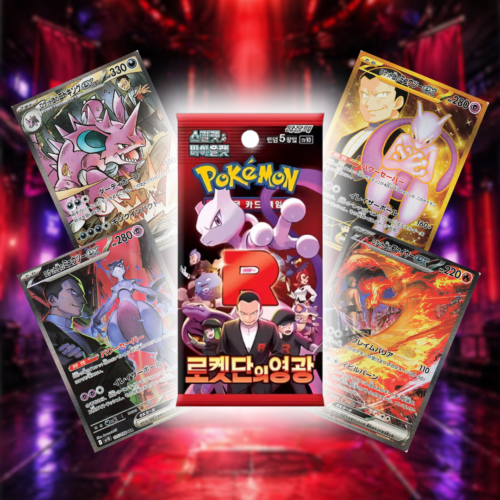 Booster Pack - Glory of Team Rocket - Coreano